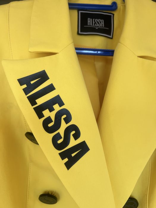 Alessa жълто сако