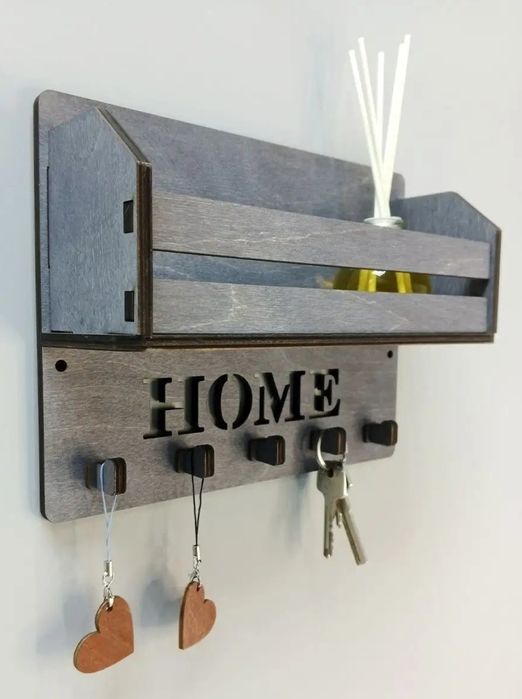 ключница home  дерево