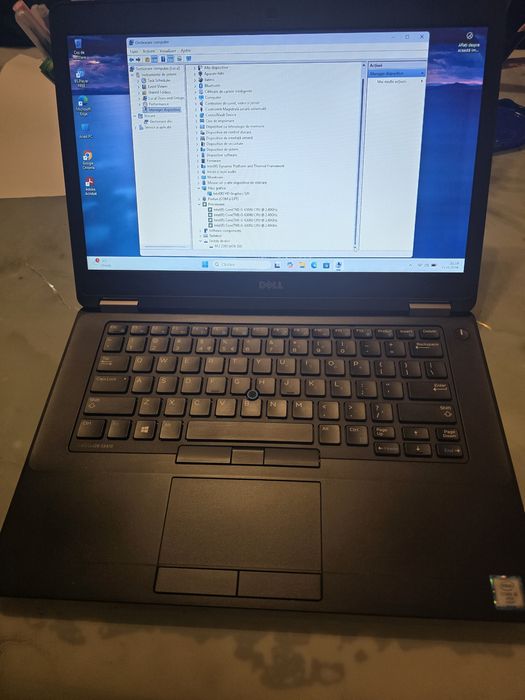 Laptop Dell E5470, i5-6300, ram 8gb, ssd 128gb, bat 3h