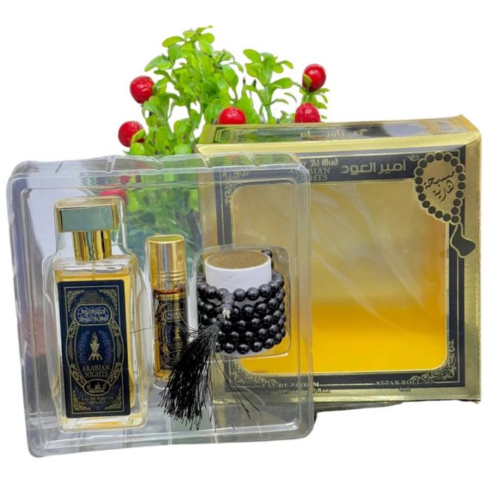 Арабски сет - Парфюм, рол-он и броеница Ameer Al Oud Arabian Nights