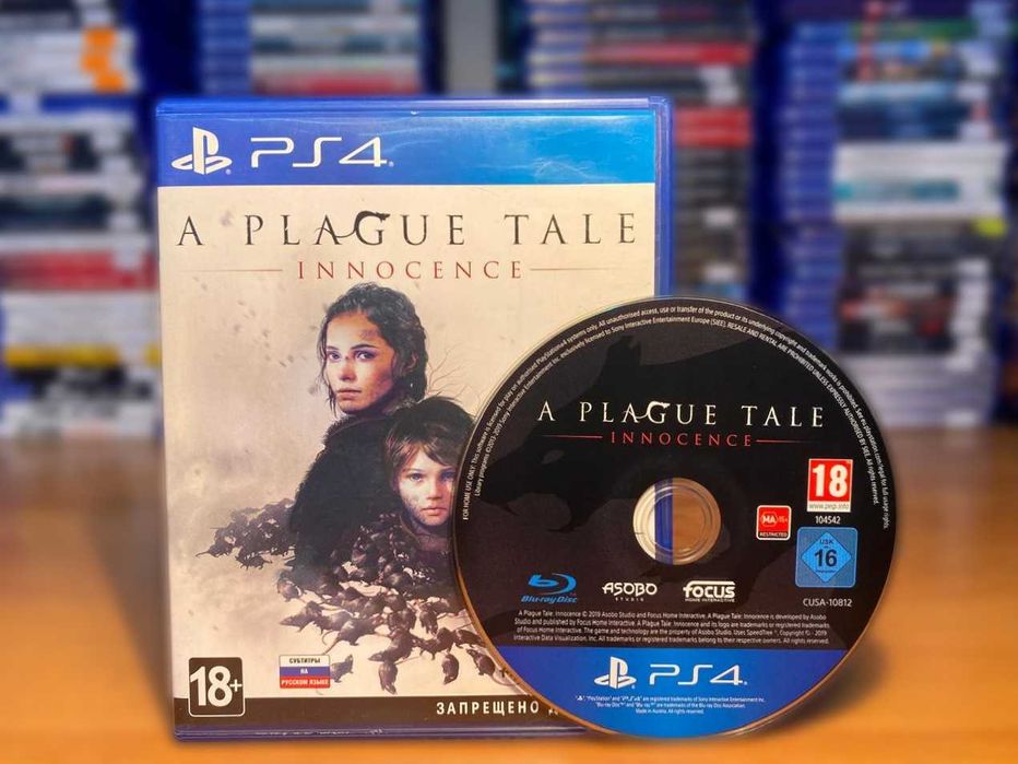A Plague Tale: Innocence PS4/PS5 Огромный Выбор Дисков