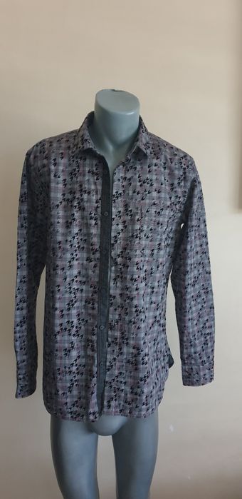 Hugo Boss Magneton_1 Slim Fit  / - S / М НОВО! ОРИГИНАЛ! Мъжка Риза!