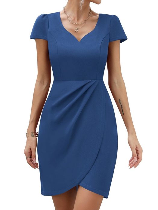 Rochie casual pentru damă,material elastic, nouă,mărimea  M