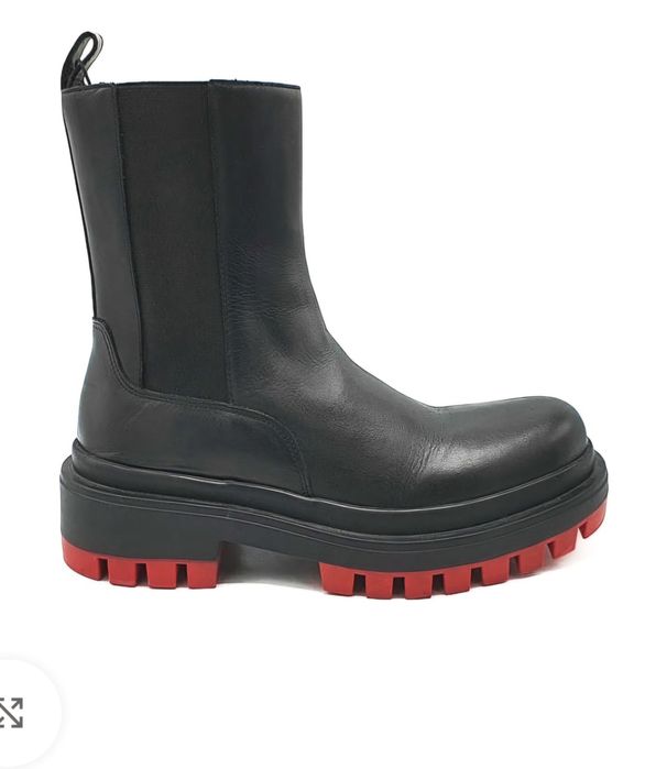 Ghete piele Zara- mas 38- noi