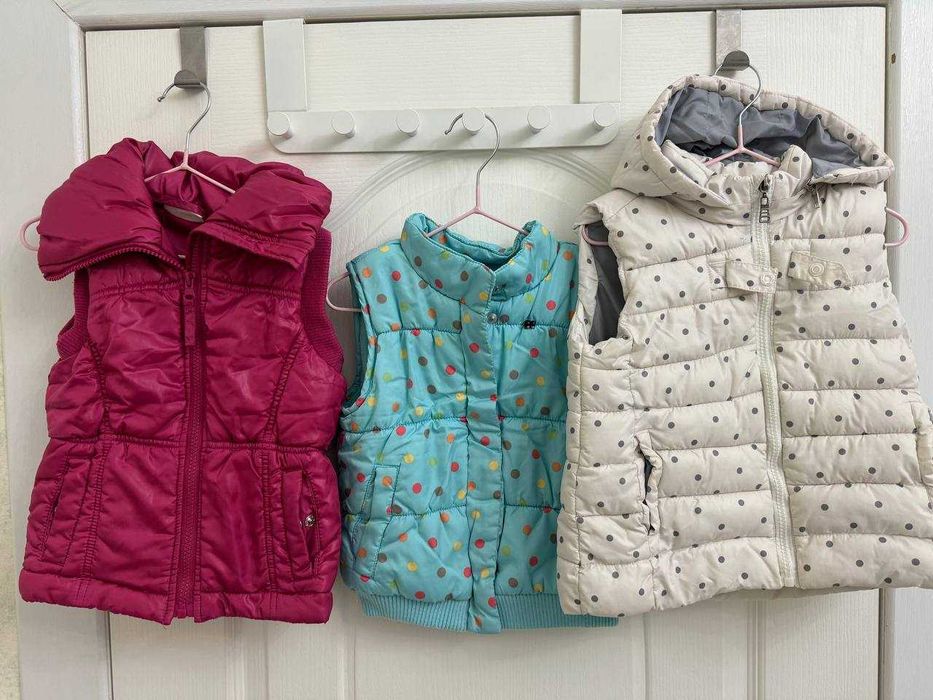 Фирменные куртки /жилетки GAP,GYMBOREE, ZARA, размеры 2-15 лет