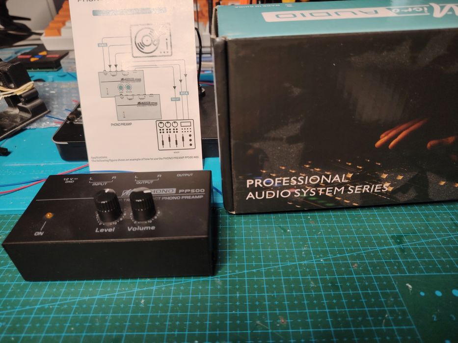 Preamplificator doza pickup