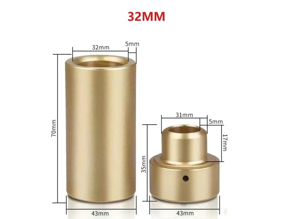 Удължена глава за поялник за PPR тръби ф 20 ,ф 25 и ф 32
