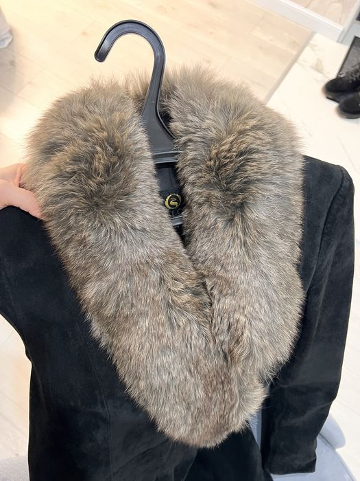 Продам пальто из замши