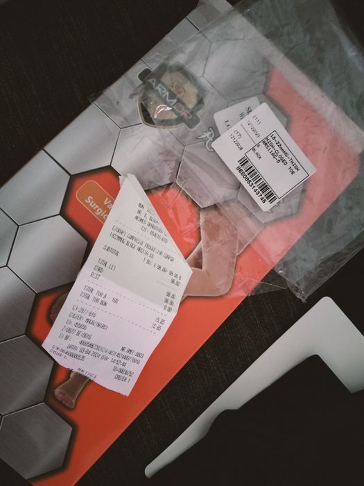 TRANPORT GRATUIT!Ciorapi coapsă compresivi varice damă 18/22,M.5.