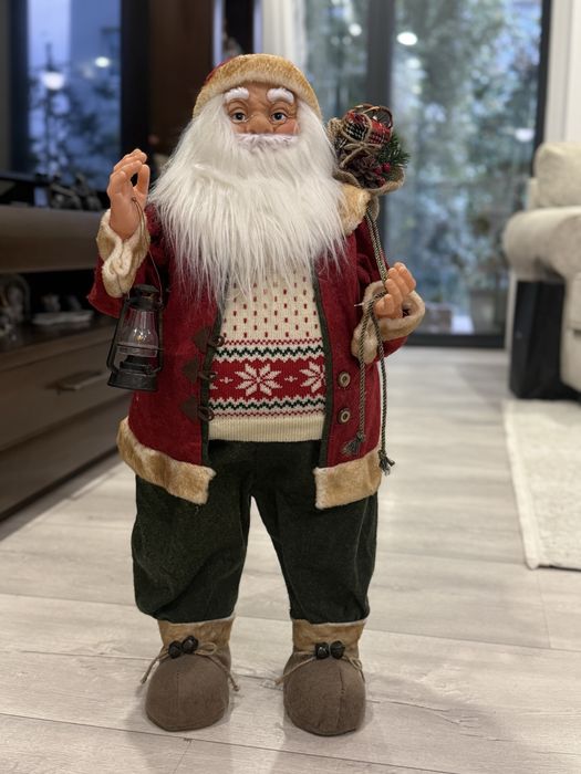 Moș Crăciun decorativ de mari dimensiuni – Jumbo, stare impecabilă