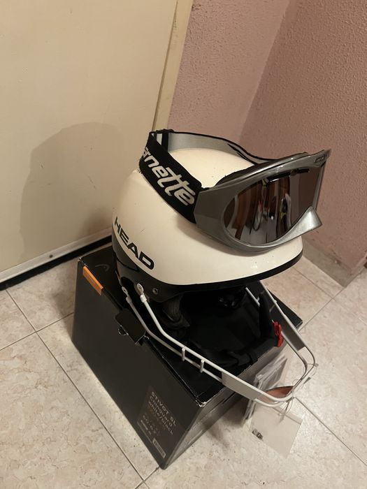 Ски каска и маска HEAD Stivot SL