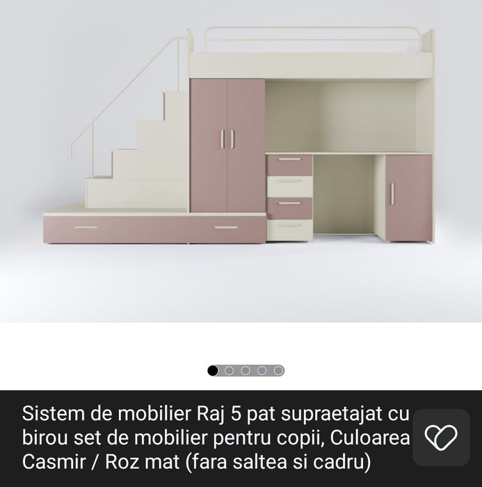 Vand doua seturi de mobilier pentru camera copiilor