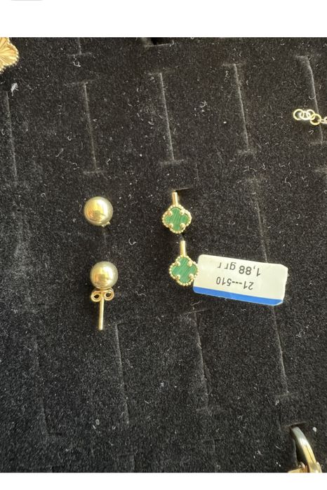 Детские серьги 3 шт