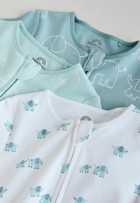 Pijama/salopete Next, 62, set de 3