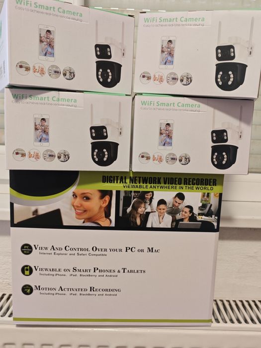 Двойна wifi водоустоичива камера 3+3Mpix ICSEE