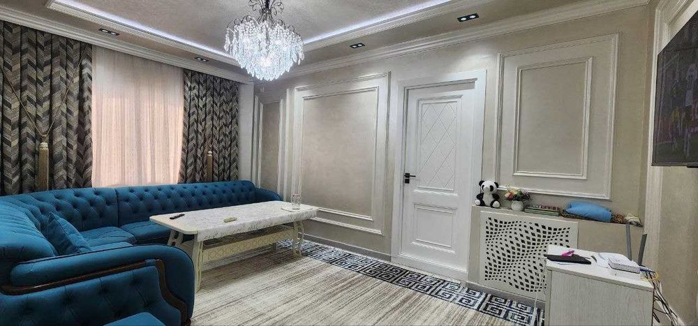 Юнусабад5, 1в2/5/5, Улучшенка 42м2, Евроремонт, Мебель + тех Да Фулл
