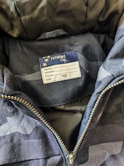 Детская куртка для мальчика 9-10 лет