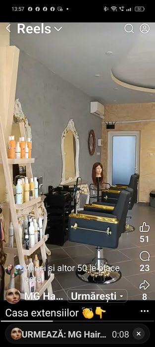 Mobilier salon înfrumusețare