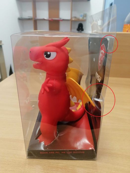 Figurina MSI Lucky the Dragon - de colectie