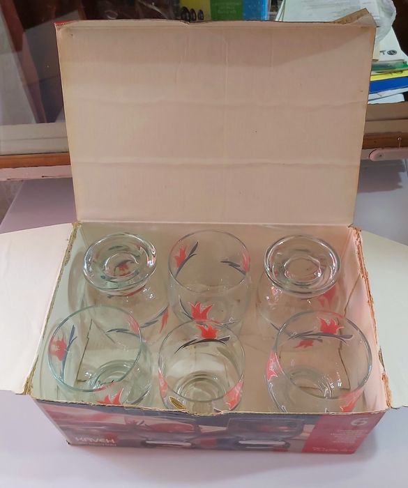 Стаканы. Стекло.