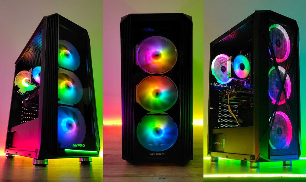 CORE i5 12400F / DDR4 16Gb/ RTX 5060/ SSD 500 / ИГРОВОЙ КОМПЬЮТЕР