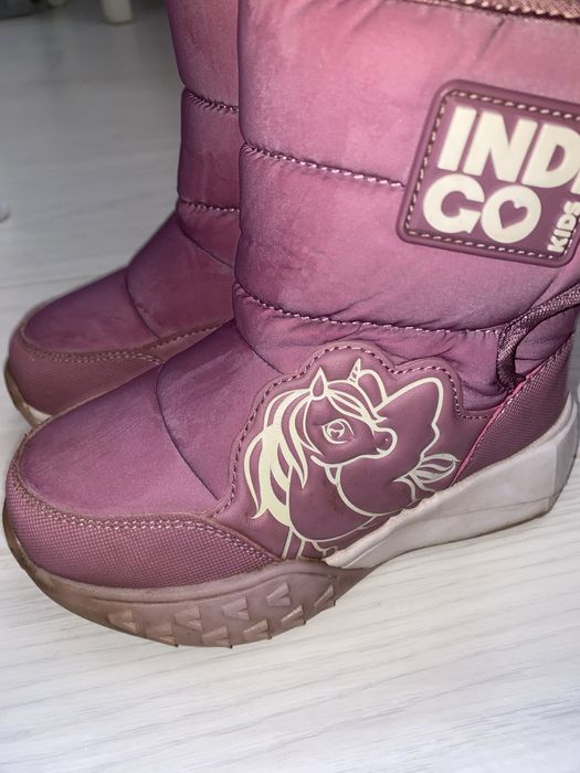Зимние сапоги на девочку Indigo 27 размер
