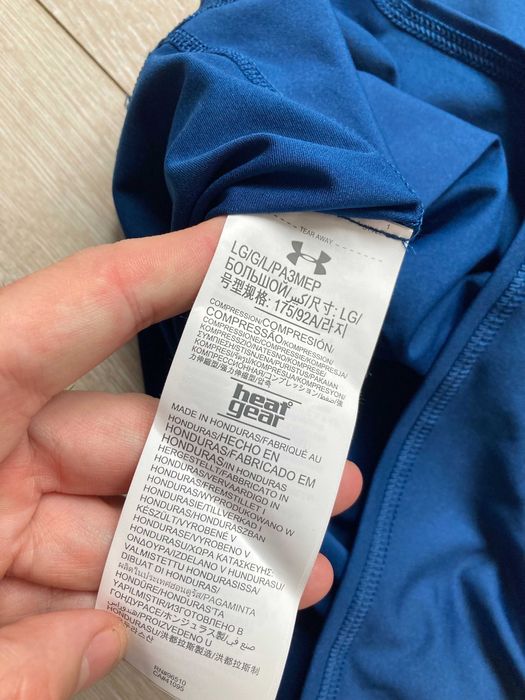 НОВ Under Armour Heat Gear Compression потник тениска без ръкави L