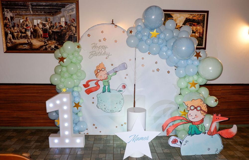 Украса с балони за рожден ден, кръщене, погача и всеки повод!