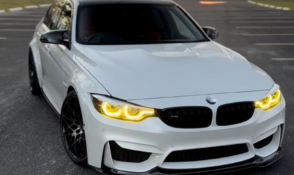 Bmw drl/angel eye galben csl style