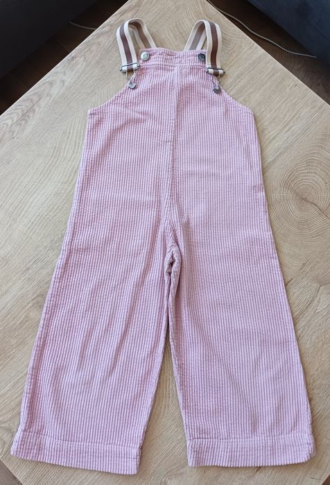 Роклички гащеризон Zara размер 110 см в сиво