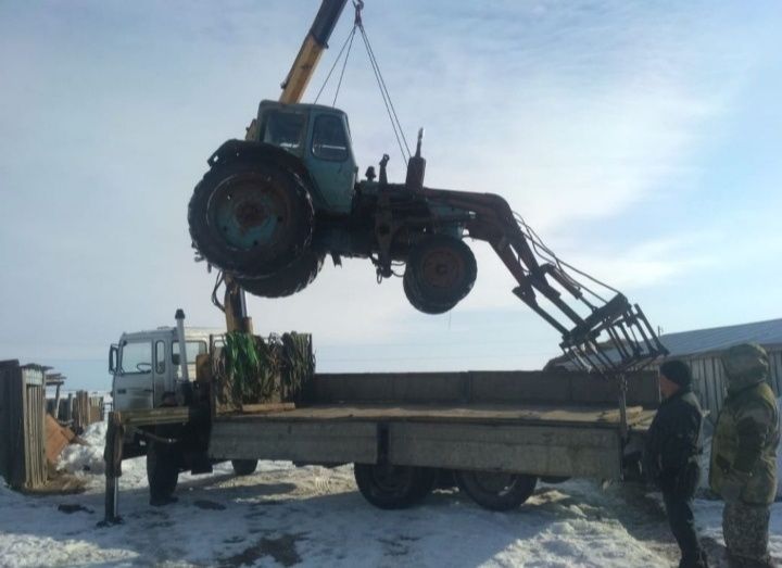 Услуги манипулятора-эвакуатора