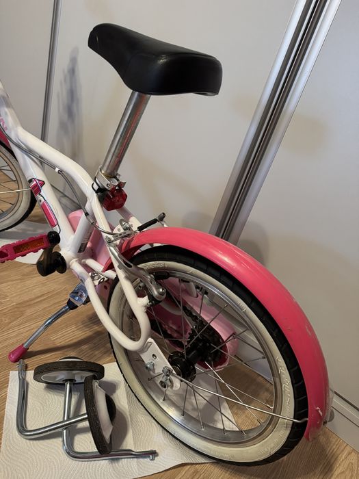 Bicicletă BTWIN Doctogirl 500 16'' fete 105 cm - 120 cm