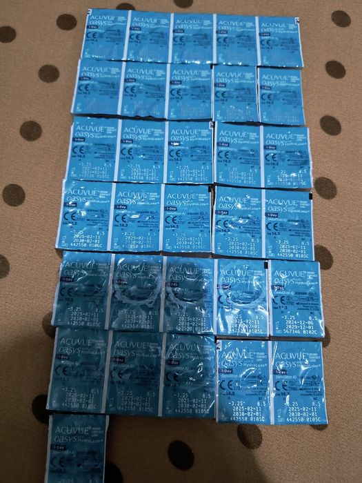 Lentile de contact zilnice Acuvue Oasys, -3.25