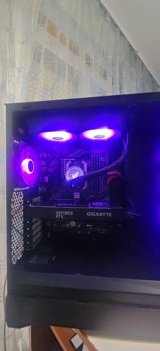 Мощно Гейм и Работно РС Ryzen 9 5950X 16/32Core/64GB/512GB SSD+4TB HDD/GB 3080 10Gb/Гаранция
