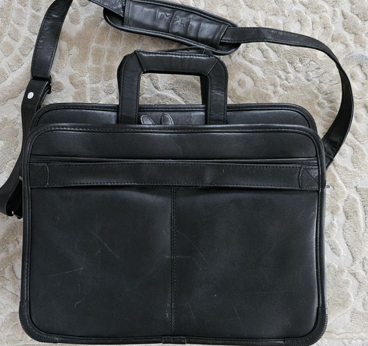 Geanta business Dell, piele pt laptop