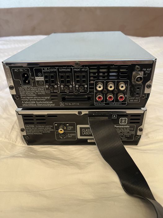 Amplificator / stație + dvd player Panasonic SL-DT 110 Made in Japan