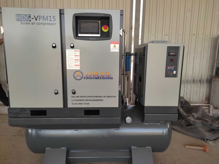 Высококачественный винтовой компрессор 16 бар для лазерных резок