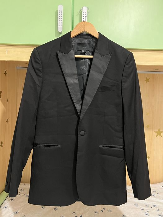 Sacou Negru H&M Slim Fit Eur 46