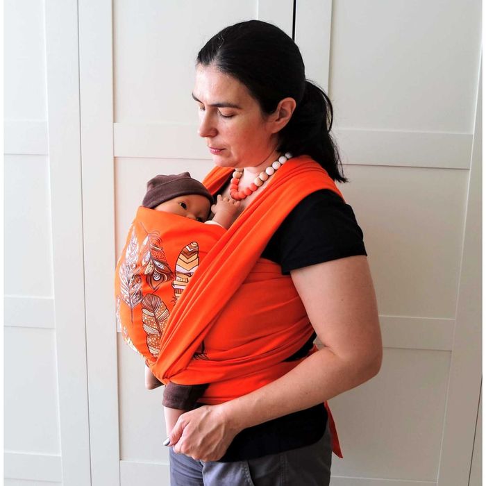 Тъкан слинг Shushulka, памук, ~ 500 см