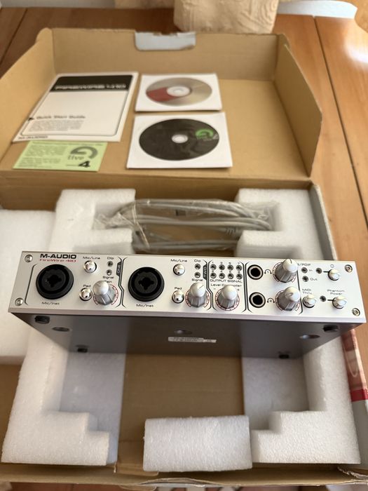 M-Audio FireWire 410 / Аудио Интерфейс / 4 входа / 10 изхода / MIDI