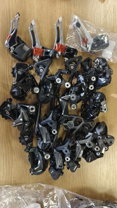 Задни и предни дерайльори Shimano 105,Ultegra,Dura Ace -SS,GS 11 ск.