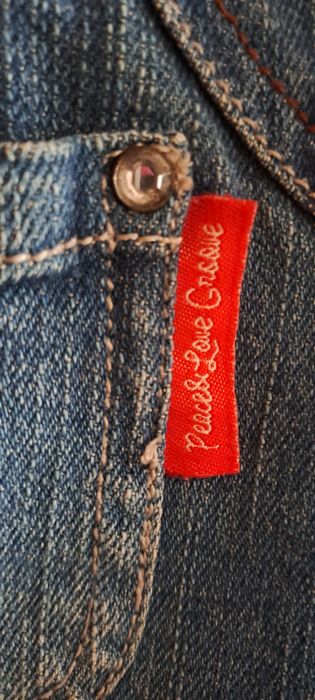 Рокля-дънкова (памук) за височина 158см