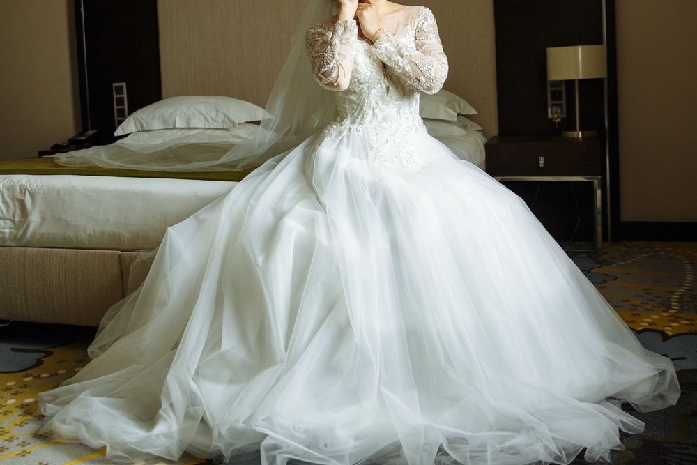 свадебное платье