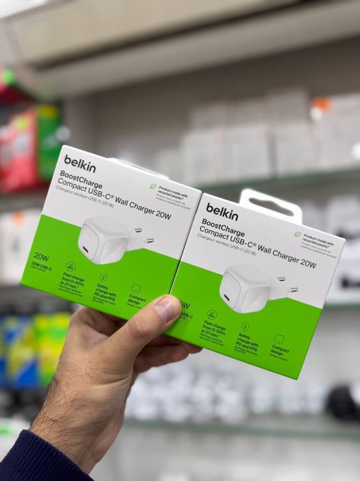 зарядное устройство Belkin BoostCharge USB-C (20W/25W/30W/45W)