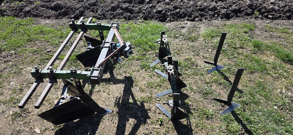 Motocultor Zubr 12,5 CP - freză, plug, prășitoare și plug pt rebilonat