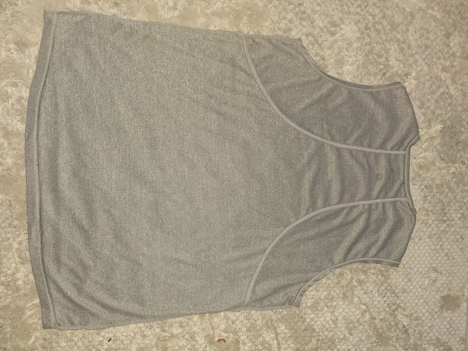 спортен мъжки потник, сив цвят, размер Л голям.