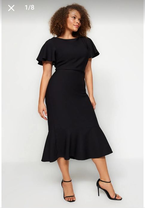 Rochie ocazie neagra 46