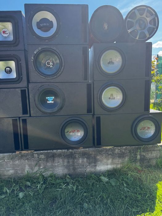 Subwoofer auto. JL Audio, Crunch, Hifonics, Alpine, Infinity
