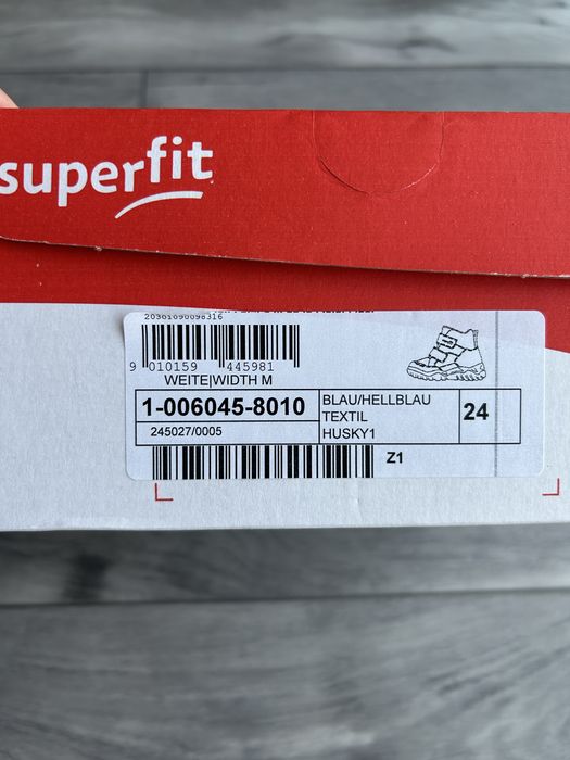 Cizme de iarna Superfit marimea 24