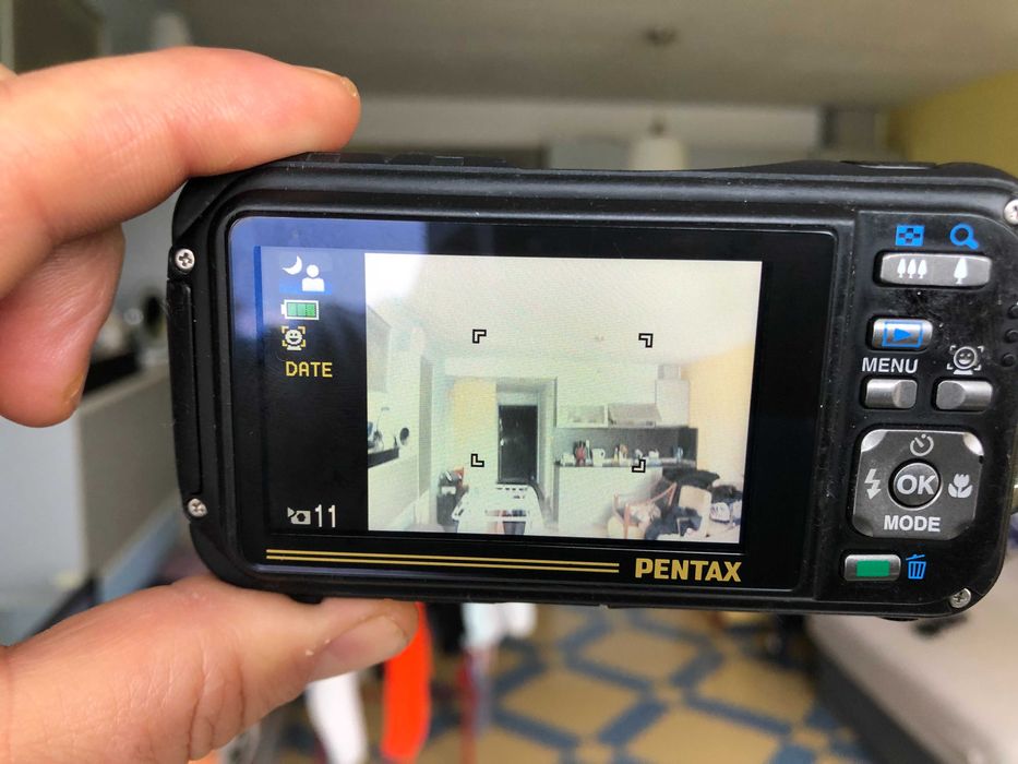 Pentax Optio W90 -Водоустойчив,Противоударен -фотоапарат(камера)